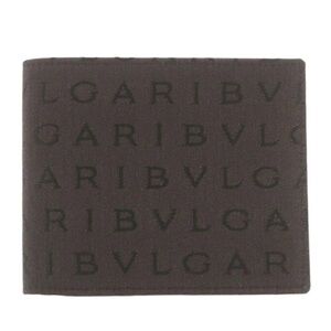 Bulgari Men's Dark Gray Card Holder